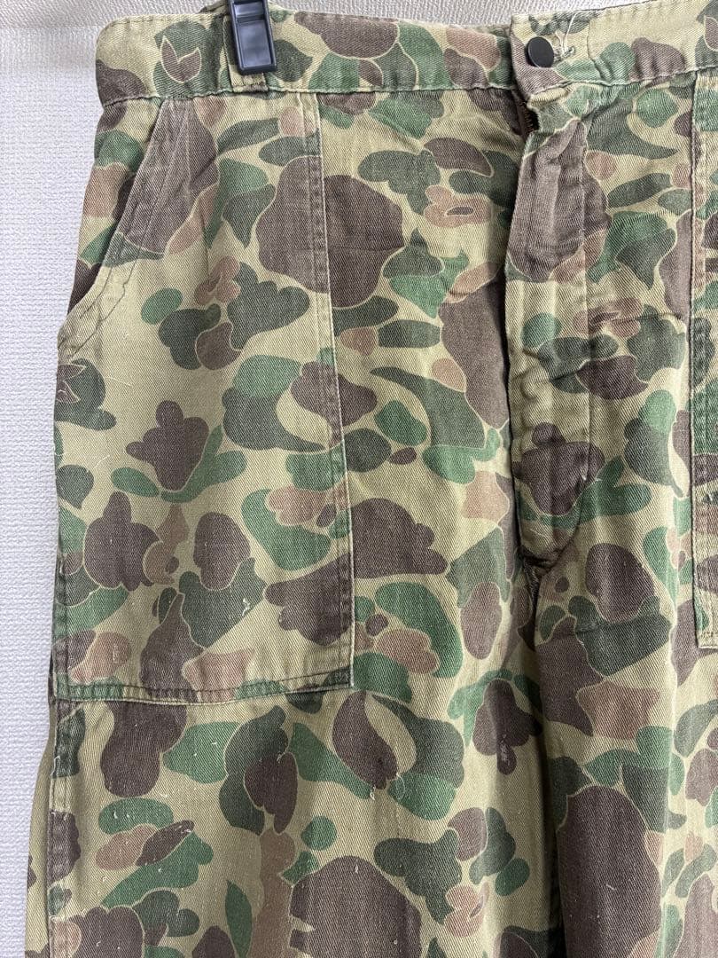 ビンテージ ダックハンターカモ ベイカーパンツ 迷彩