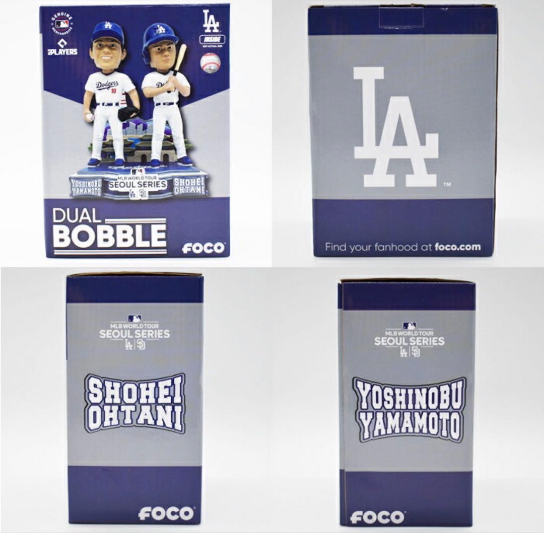 メジャーリーグ DUAL BOBBLE ボブルヘッド 大谷翔平×山本由伸