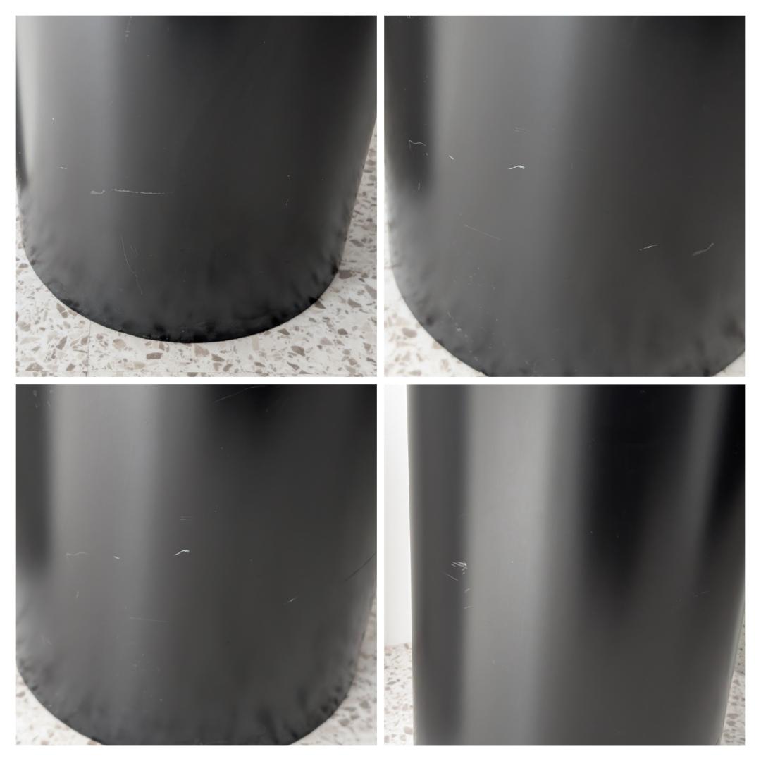 ビンテージ リップスティックミラー ブラック 姿見 スタンド 鏡 モダン 名作