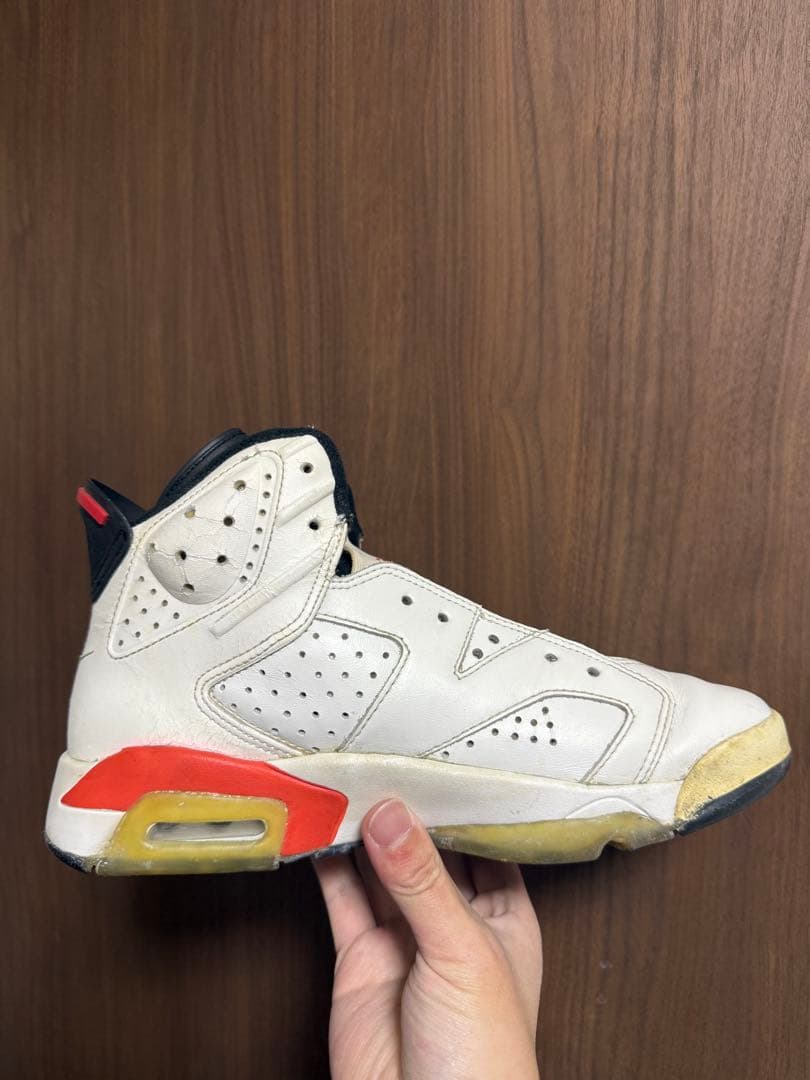 air jordan 6 1991年製　ミッドソールを交換した