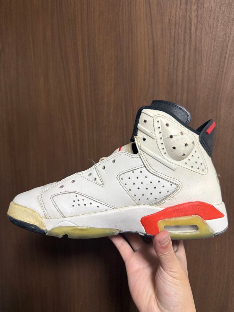 air jordan 6 1991年製　ミッドソールを交換した
