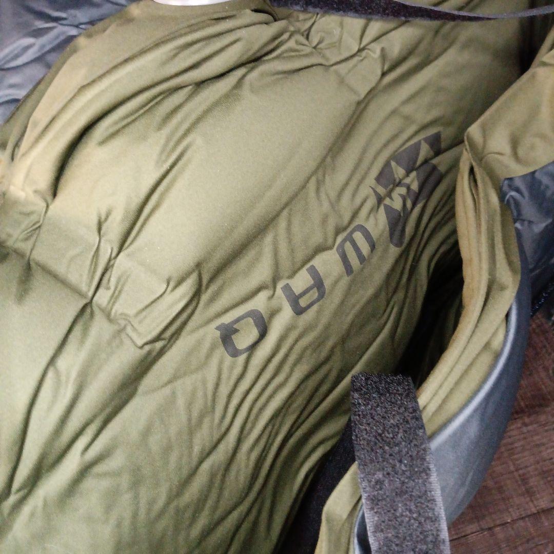 WAQ インフレータマット　ダブル 10センチ カーキ アウトドア シート