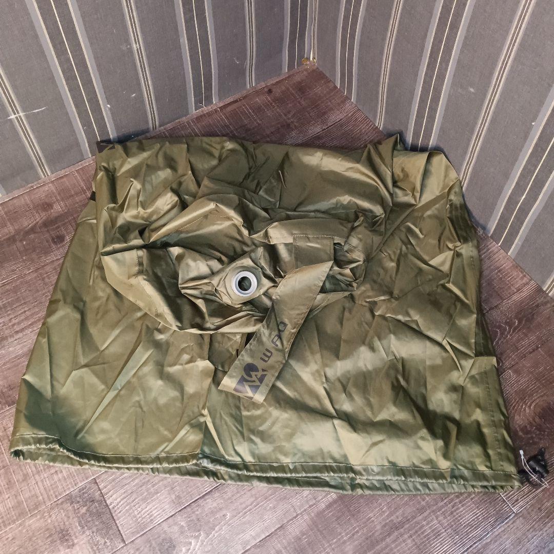 WAQ インフレータマット　ダブル 10センチ カーキ アウトドア シート