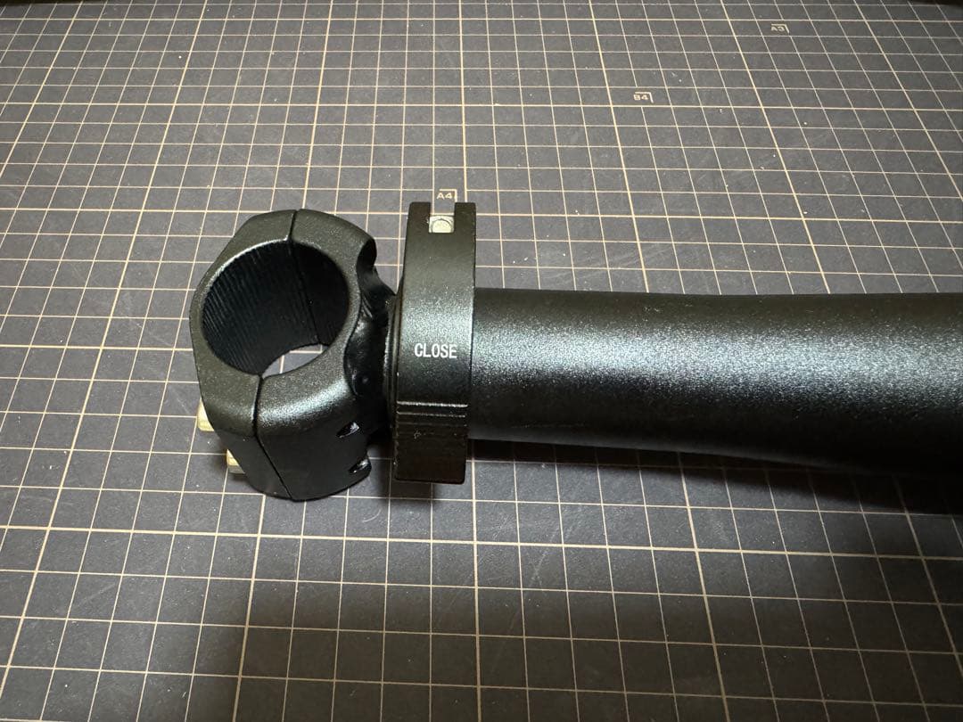 MATE X ブラック ハンドルバー 折りたたみ式 ポスト セット