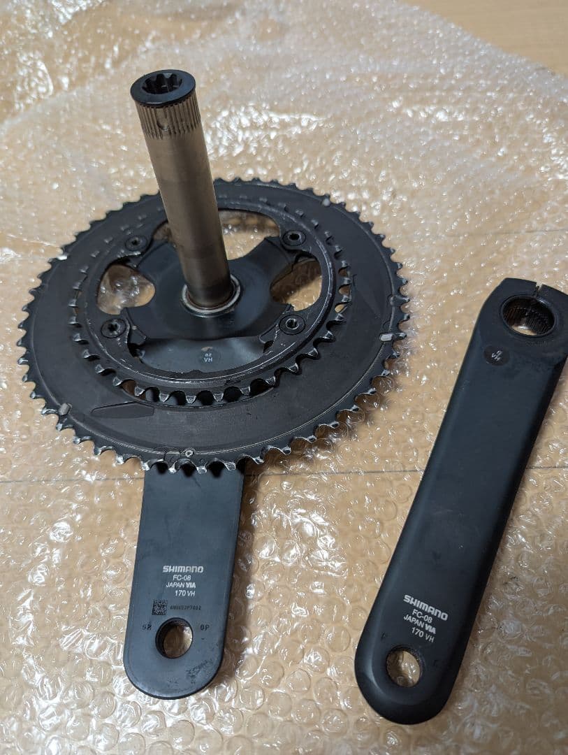 SHIMANO ULTEGRA クランクセット 52/36T 170mm