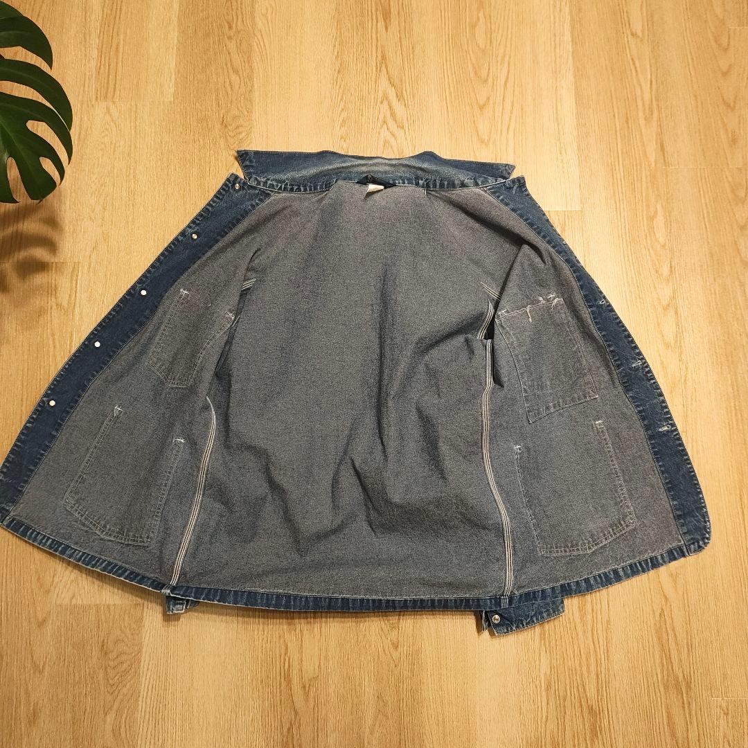 OSHKOSH 80s デニムカバーオール ビッグサイズ USA 44R