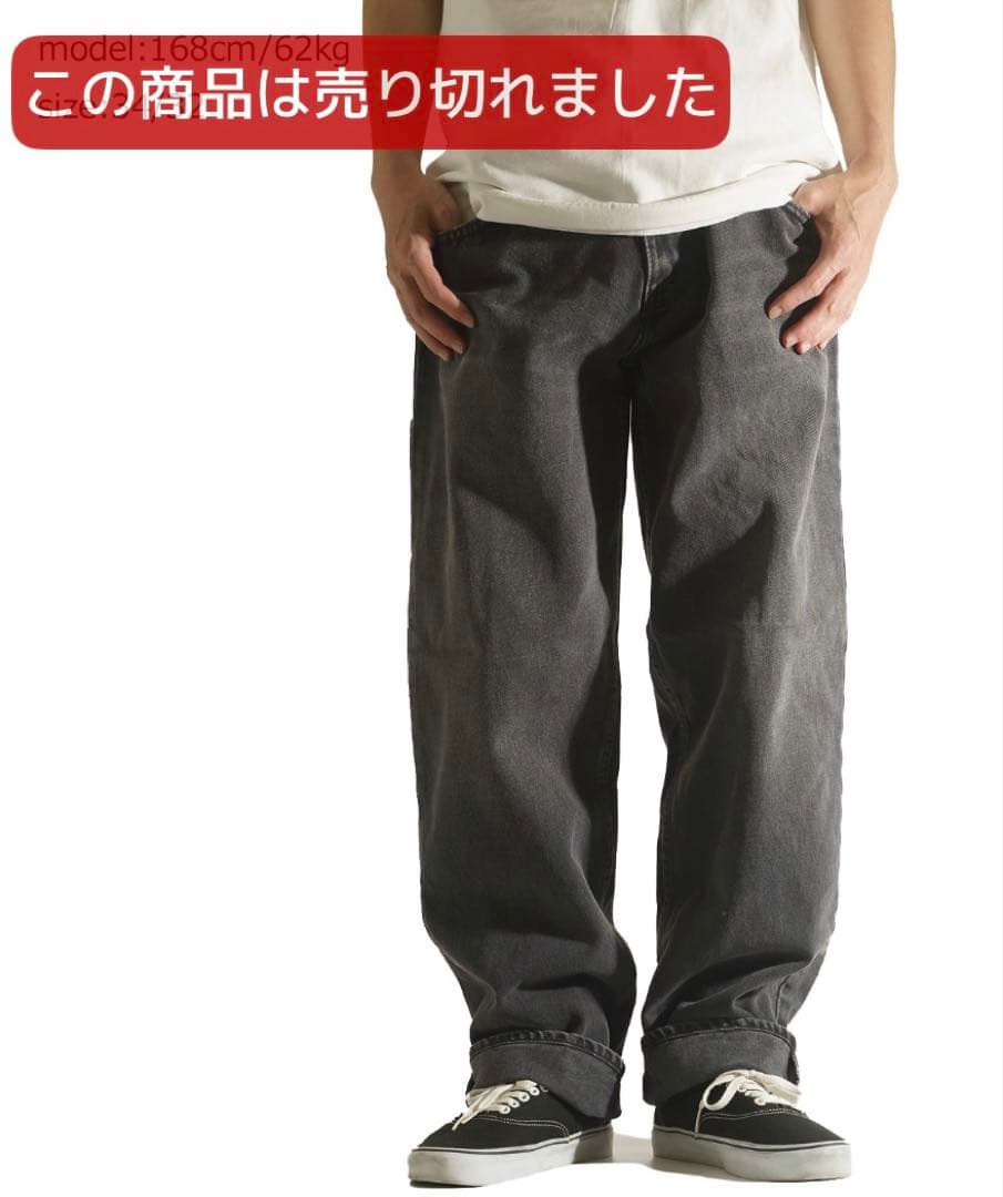 L*N様 PRISON BLUES ワークパンツ ブラック メンズ W30L32