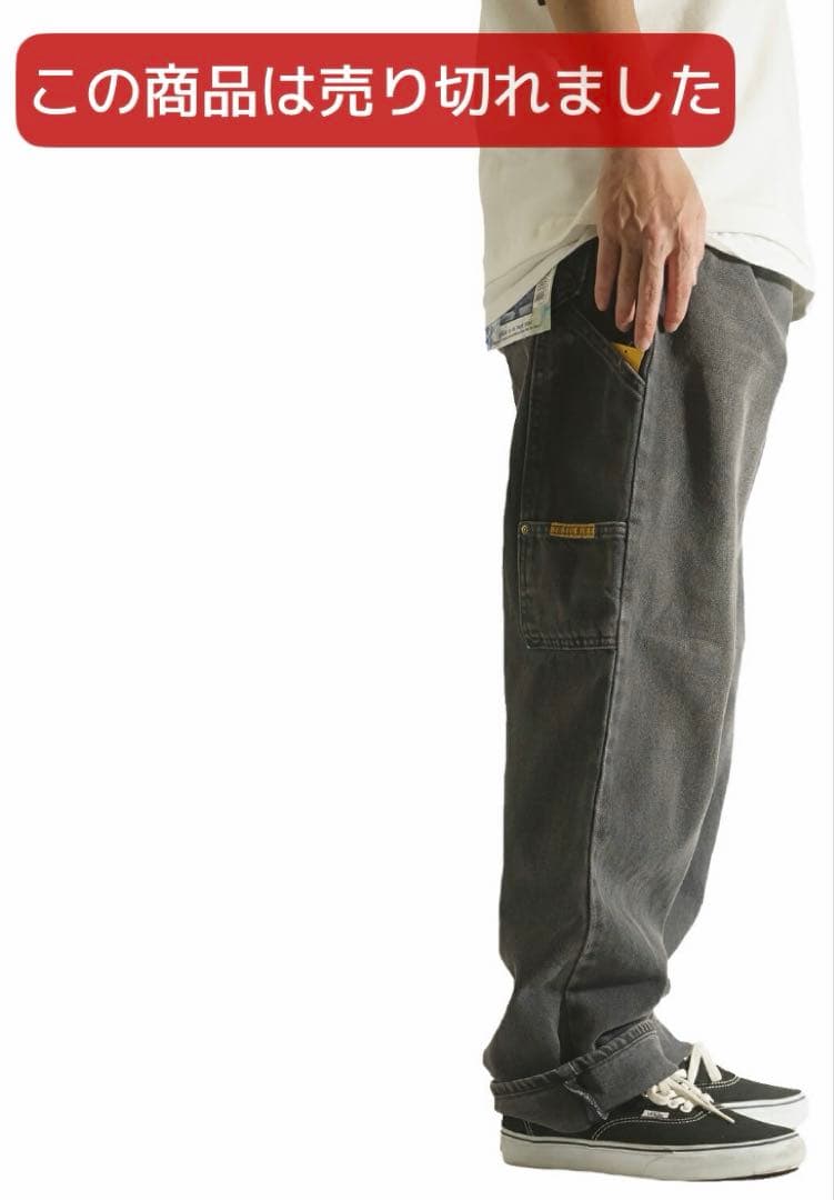 L*N様 PRISON BLUES ワークパンツ ブラック メンズ W30L32