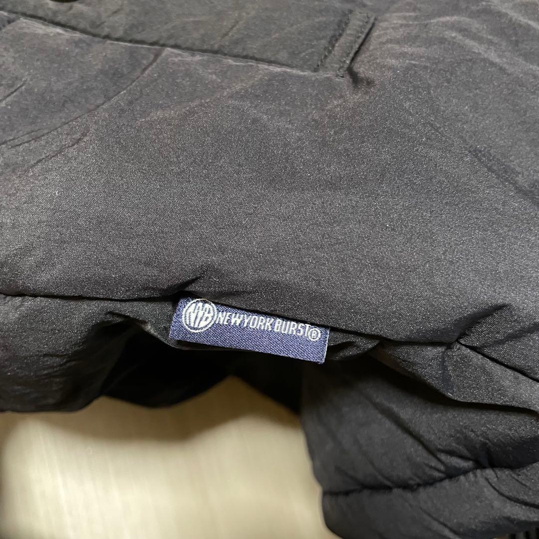 ☆NEWYORK BURST☆ニューヨークバースト☆パフベスト☆L☆ブラック