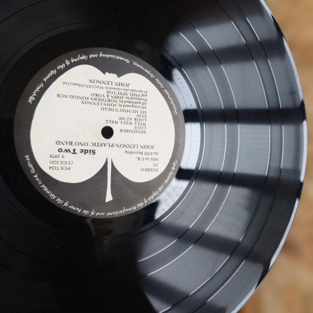 UK初回John Lennon Plastic Ono Band