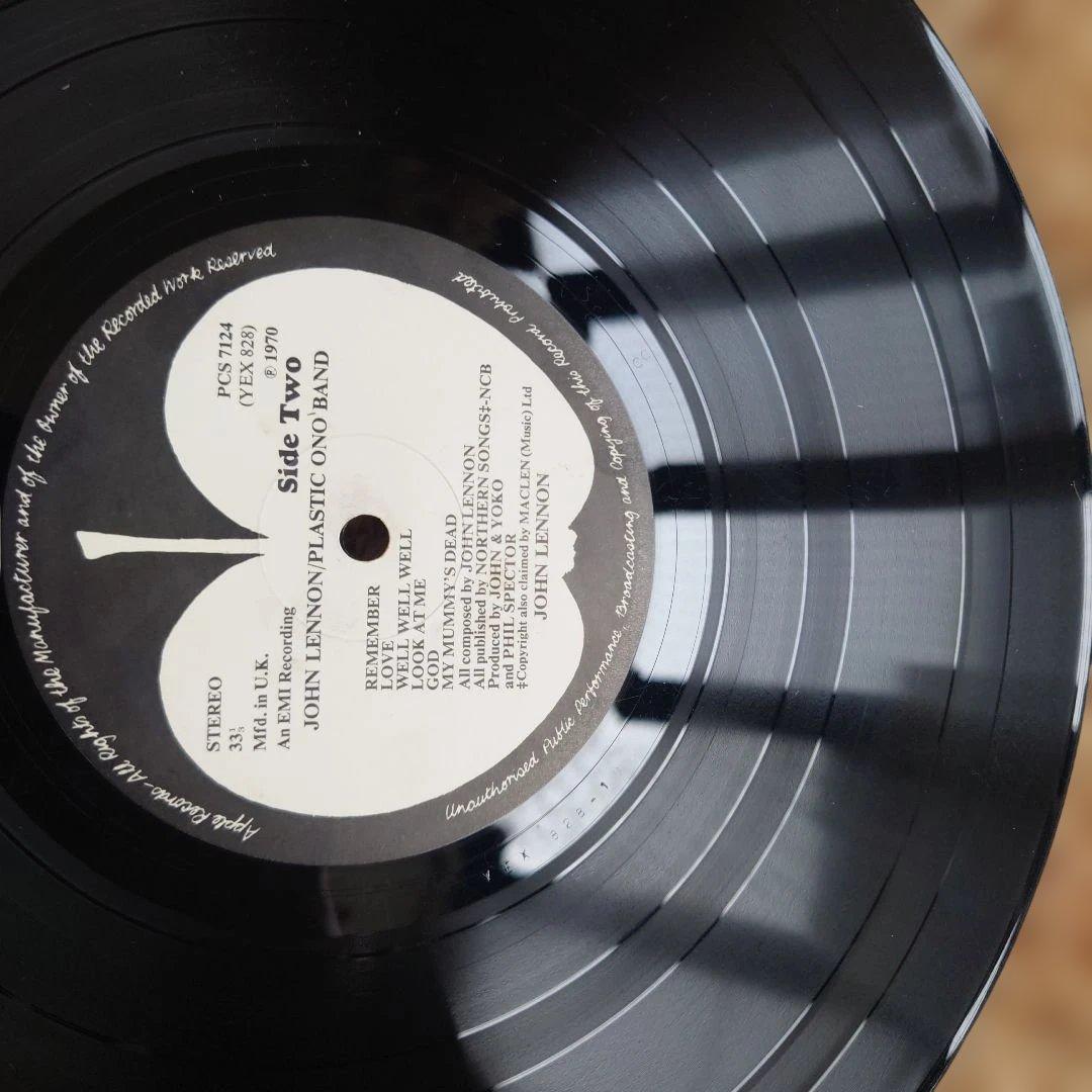 UK初回John Lennon Plastic Ono Band