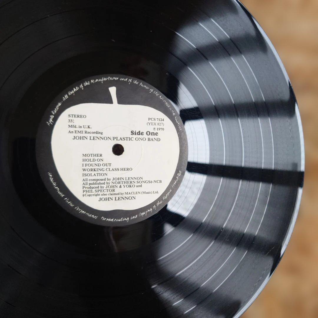 UK初回John Lennon Plastic Ono Band