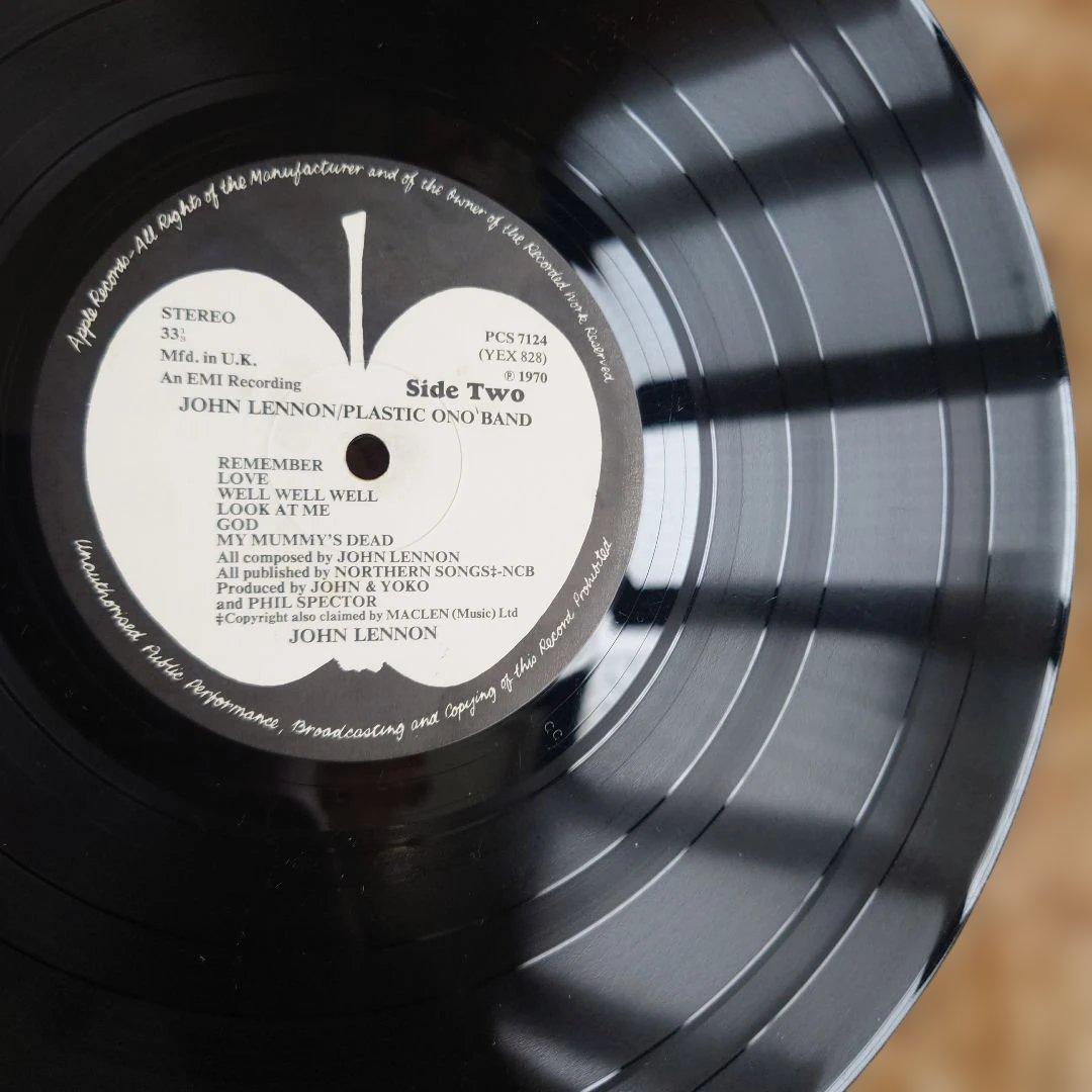 UK初回John Lennon Plastic Ono Band