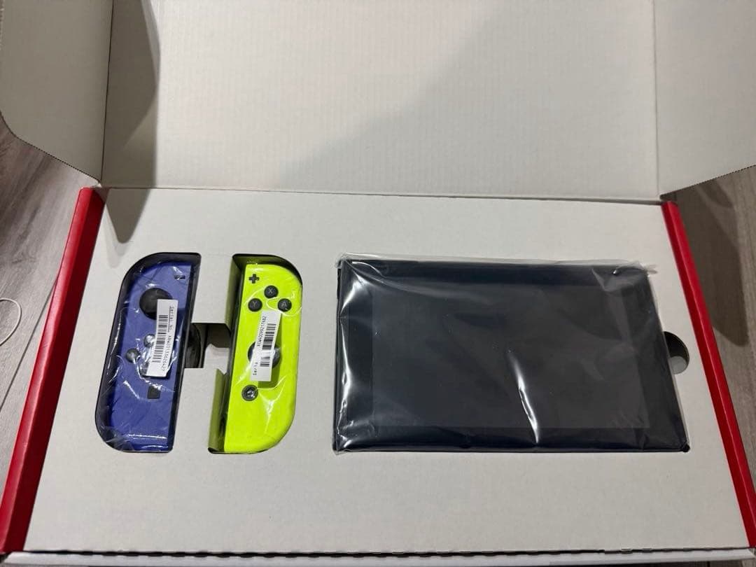 【美品】Nintendo Switch 本体 ネオンブルー/ネオンイエロー