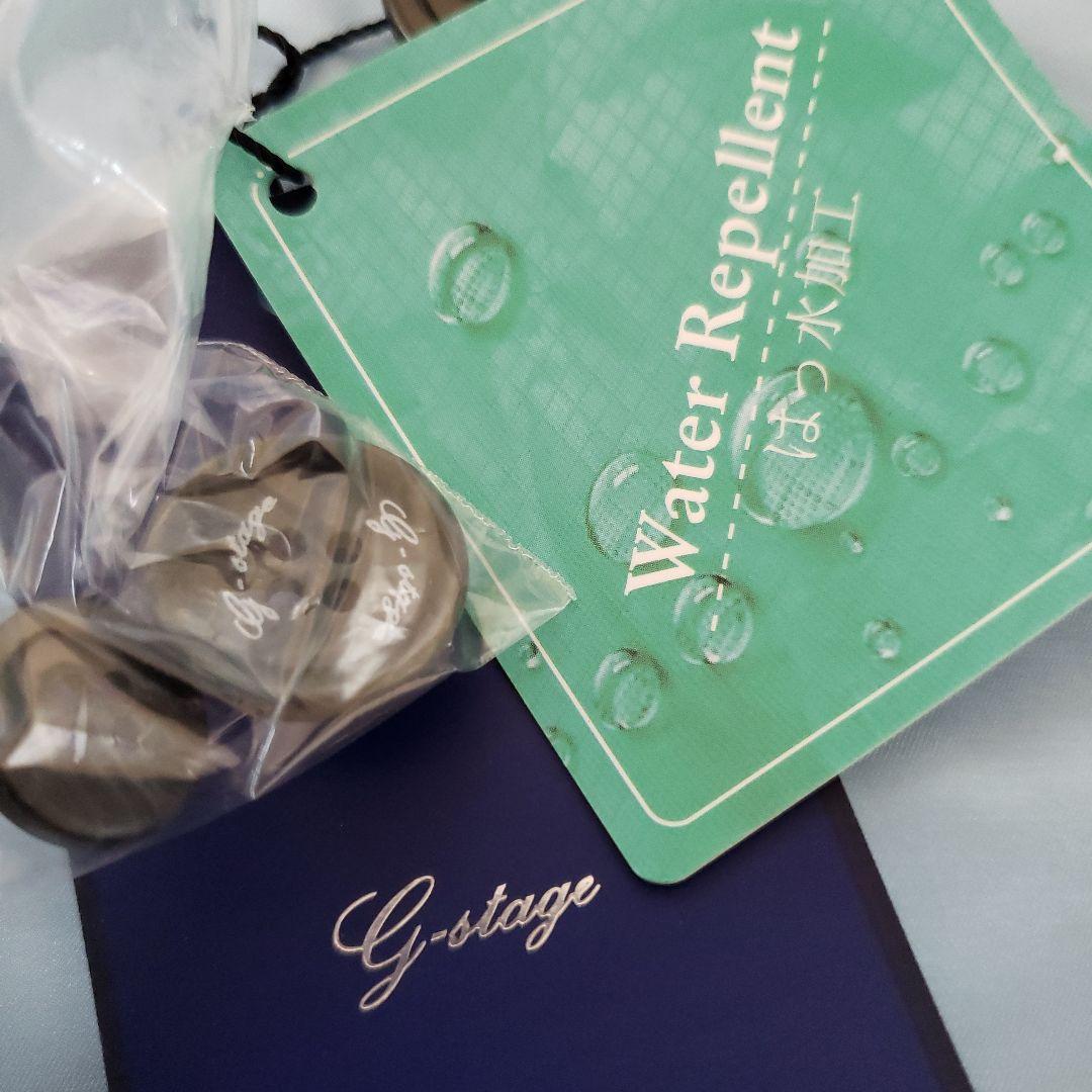 G-STAGE ステンカラーコート フード付き 撥水加工 ポリエステル100%