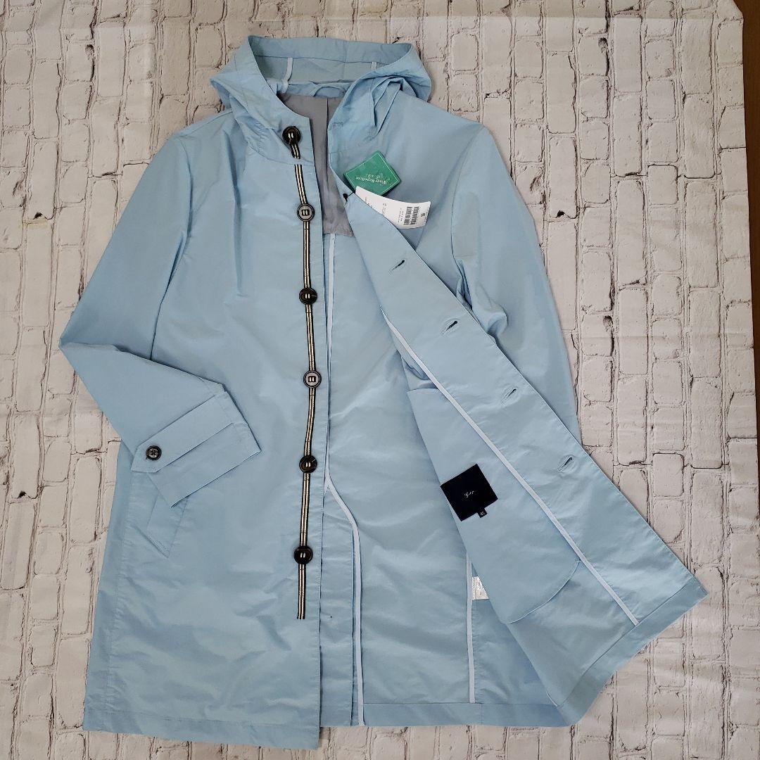 G-STAGE ステンカラーコート フード付き 撥水加工 ポリエステル100%