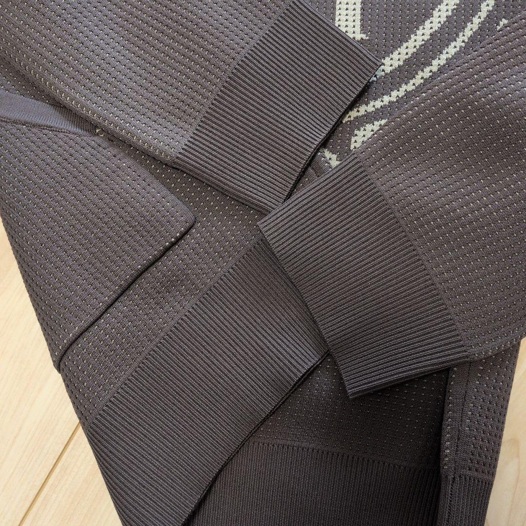 【極美品】1PIU1UGUALE3 GOLFブラウンフードセーター