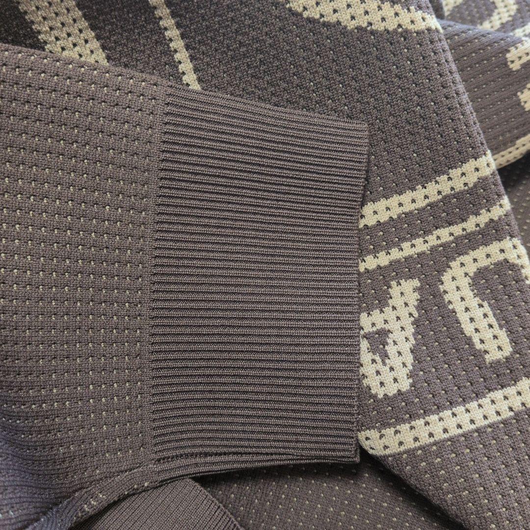 【極美品】1PIU1UGUALE3 GOLFブラウンフードセーター