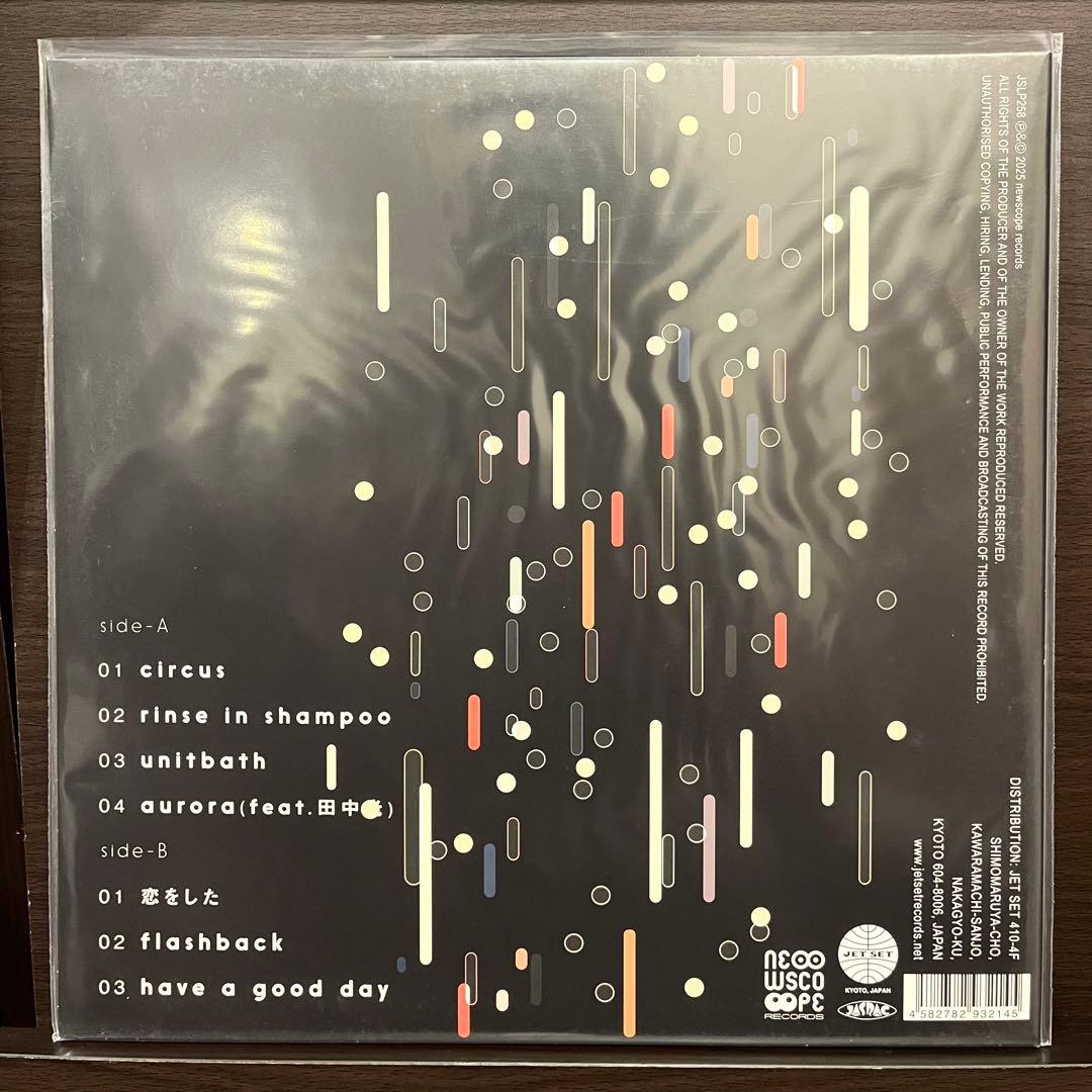 showmore「overnight」LP レコード アナログ盤