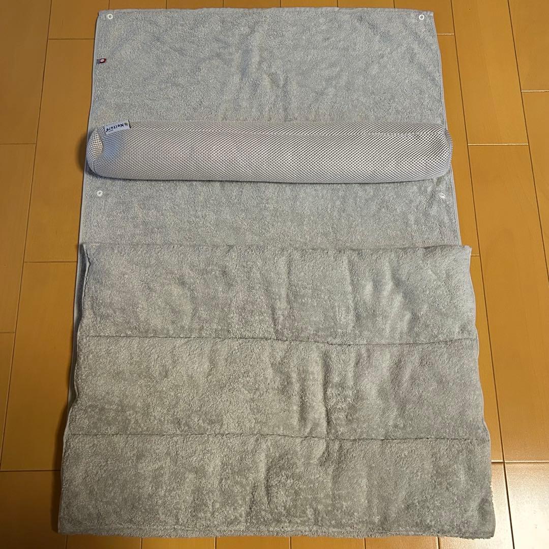 今治睡眠用タオル2(グレー)