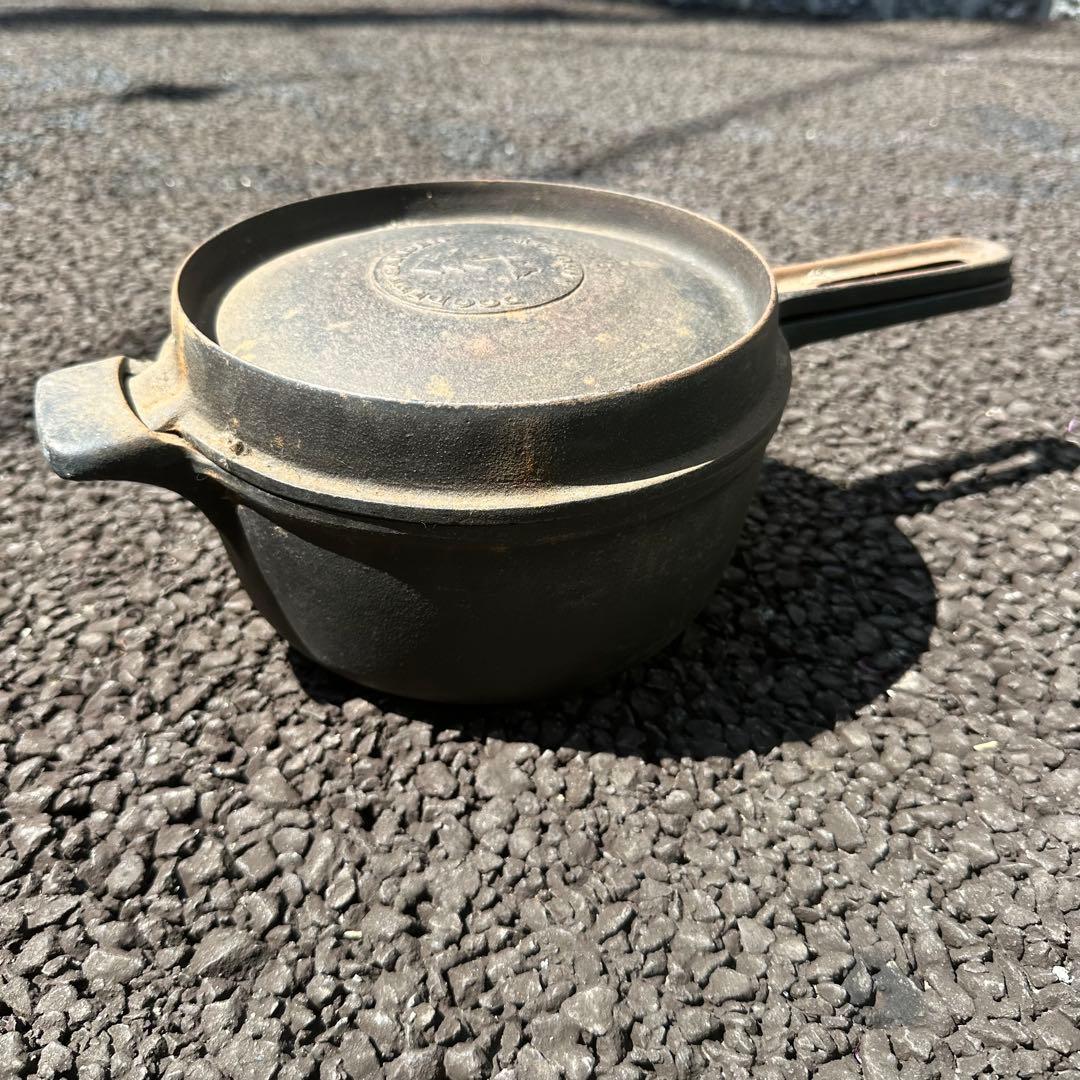 ドックデプトガーデン 鋳鉄製フライパン・鍋セット