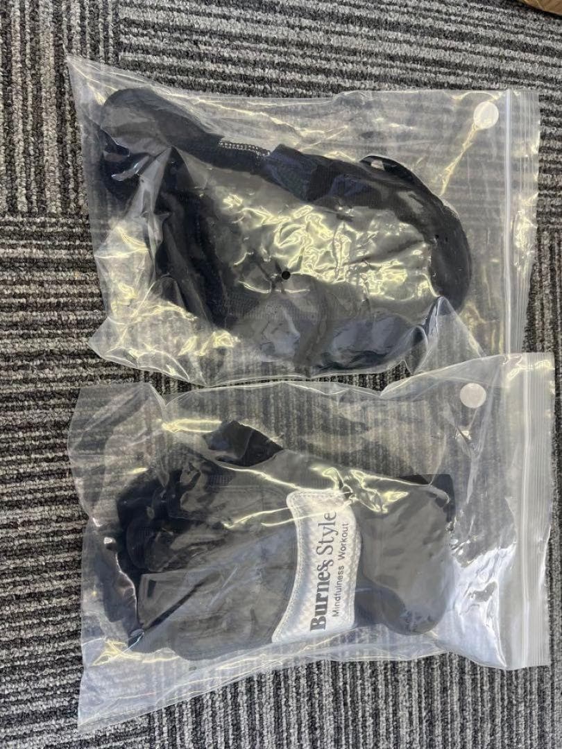 バーネススタイルのグローブシューズセット　黒　sサイズ