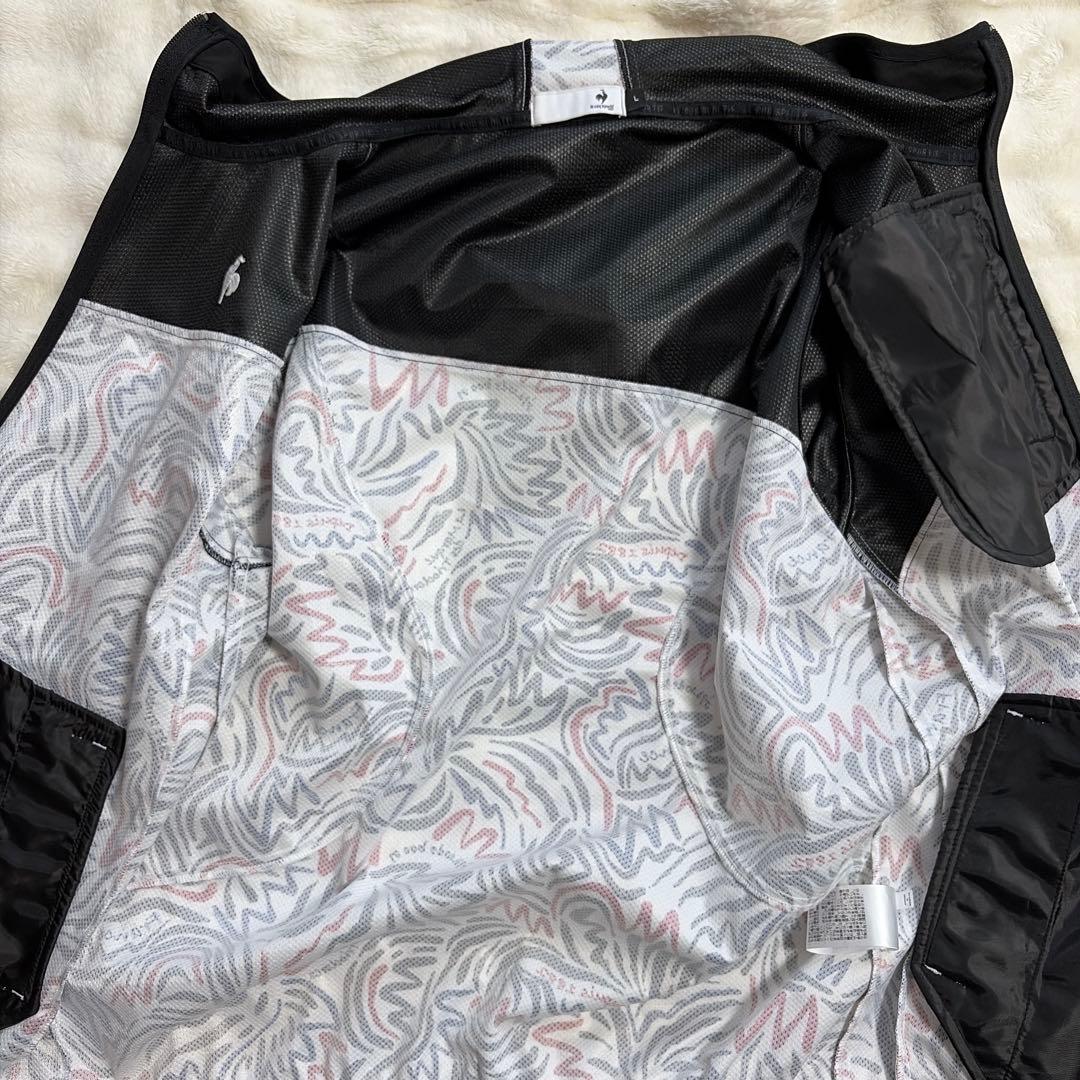 ルコックスポルティフ ゴルフウェア 撥水 防風 マウンテンパーカー ストレッチ