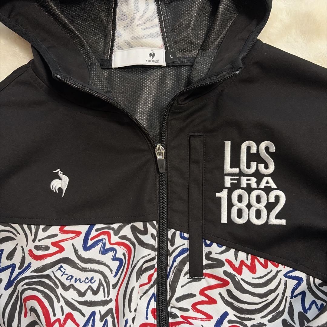 ルコックスポルティフ ゴルフウェア 撥水 防風 マウンテンパーカー ストレッチ