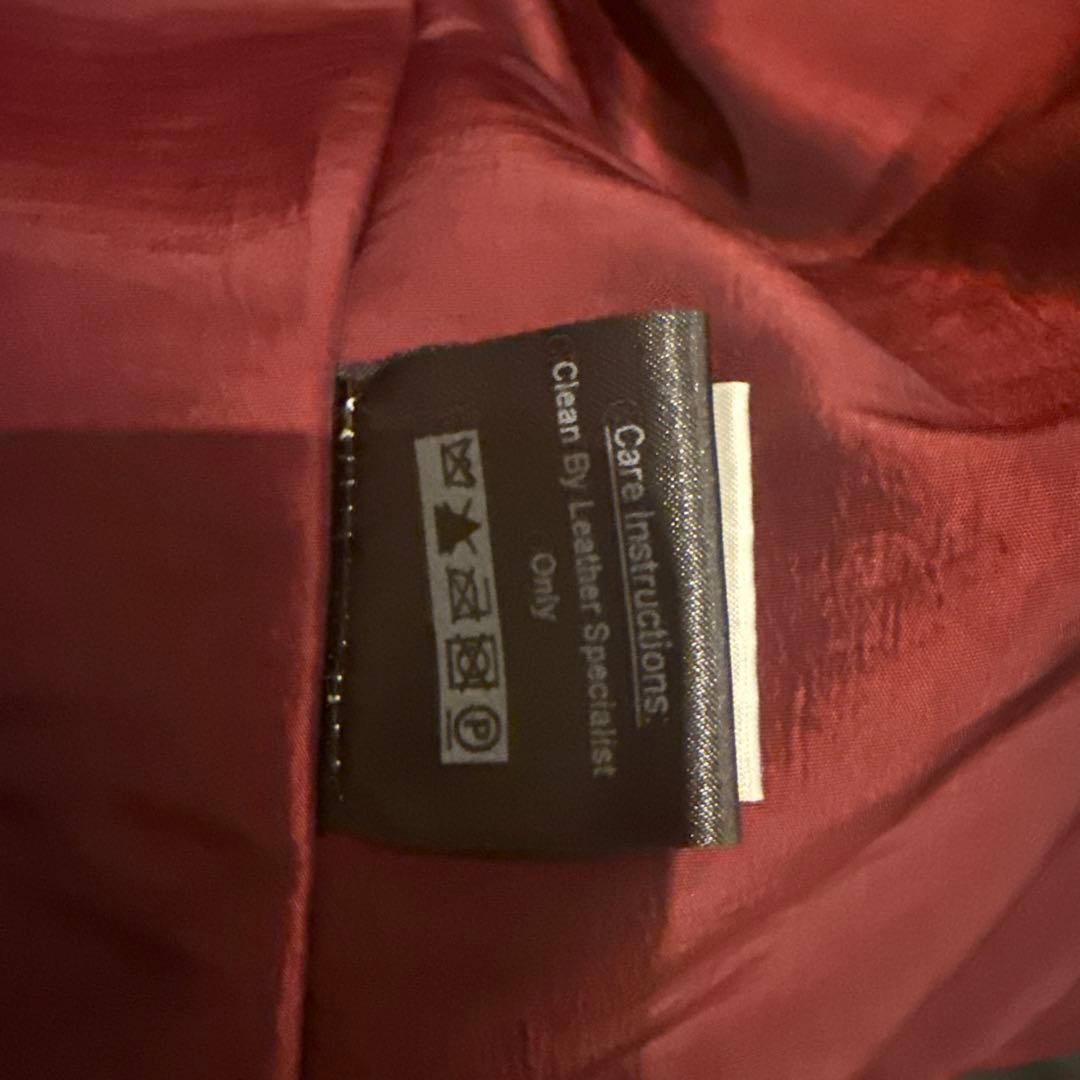 Schott ショット シングルライダースジャケット ブラック 38