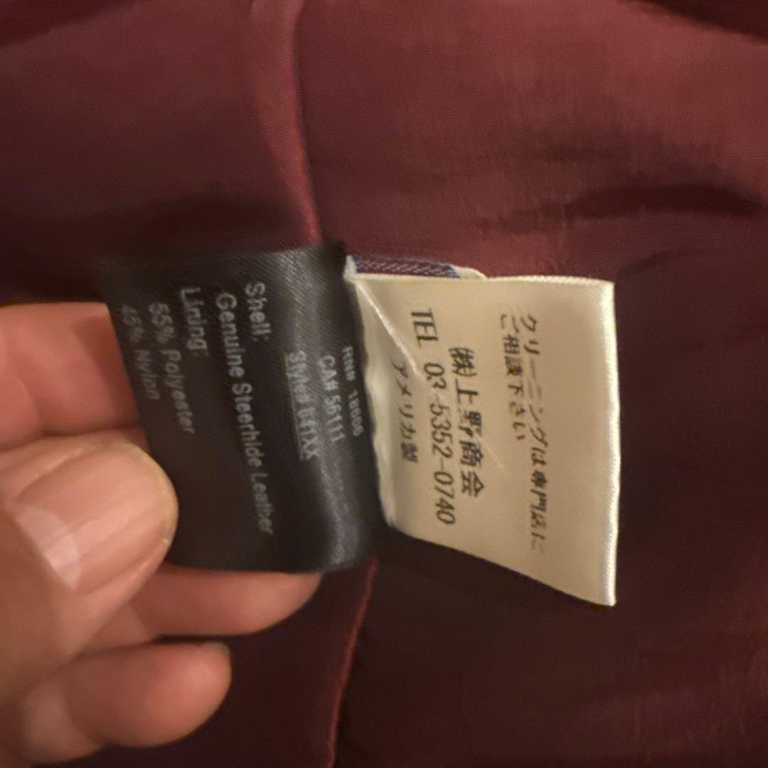 Schott ショット シングルライダースジャケット ブラック 38