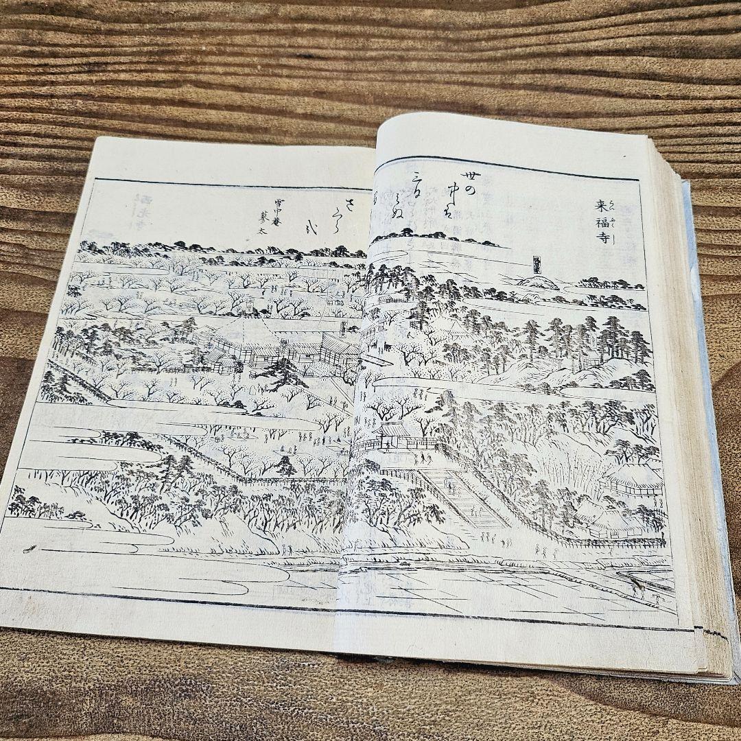 yy9180 古い和本 江戸名所図絵 巻2 天璇之部 風俗 地誌 浮世絵 古文書