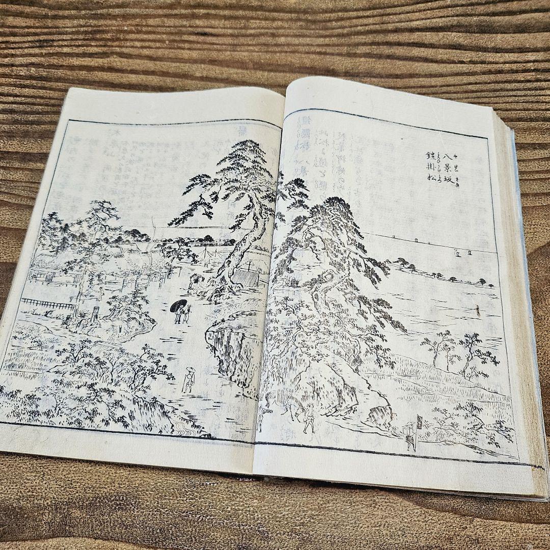 yy9180 古い和本 江戸名所図絵 巻2 天璇之部 風俗 地誌 浮世絵 古文書