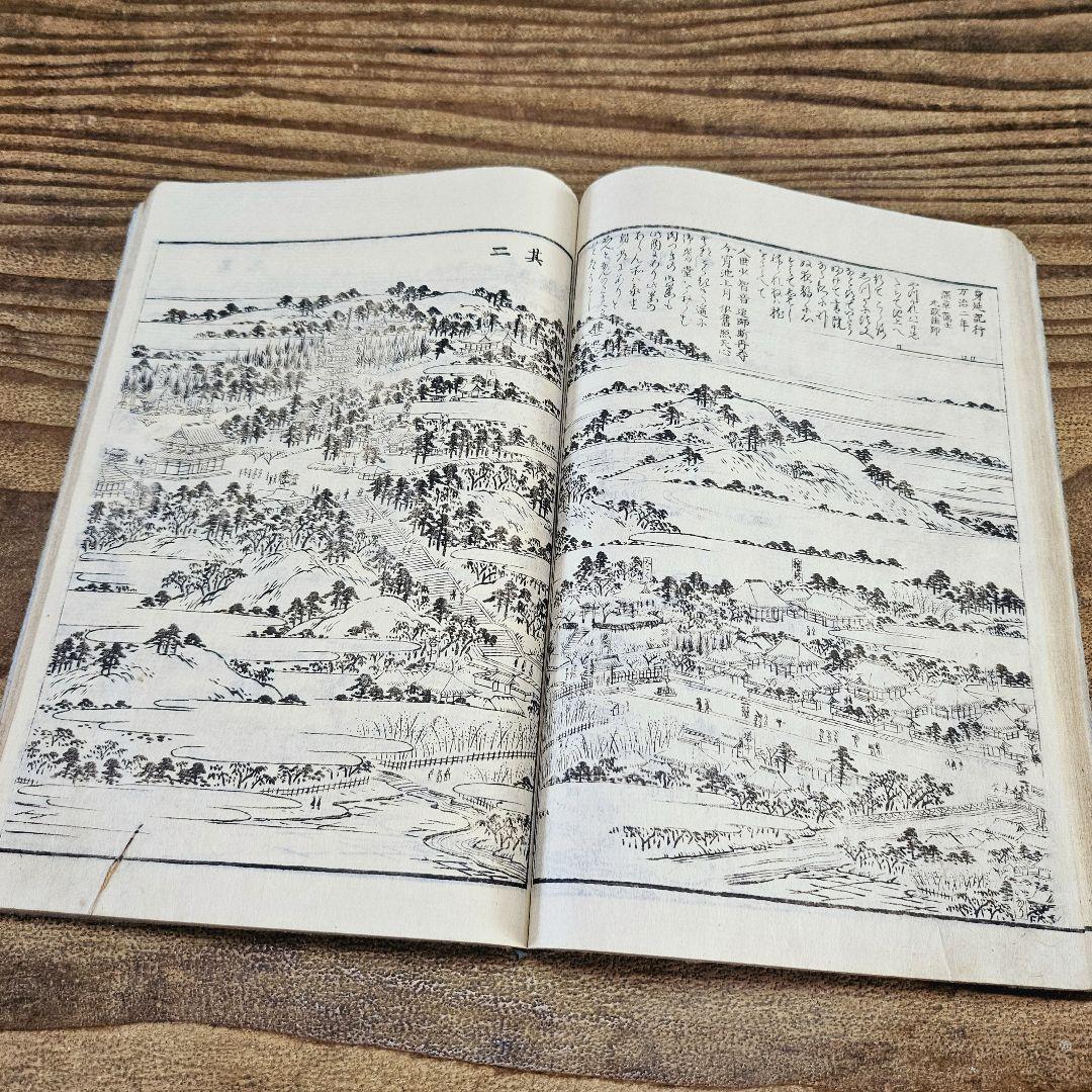 yy9180 古い和本 江戸名所図絵 巻2 天璇之部 風俗 地誌 浮世絵 古文書