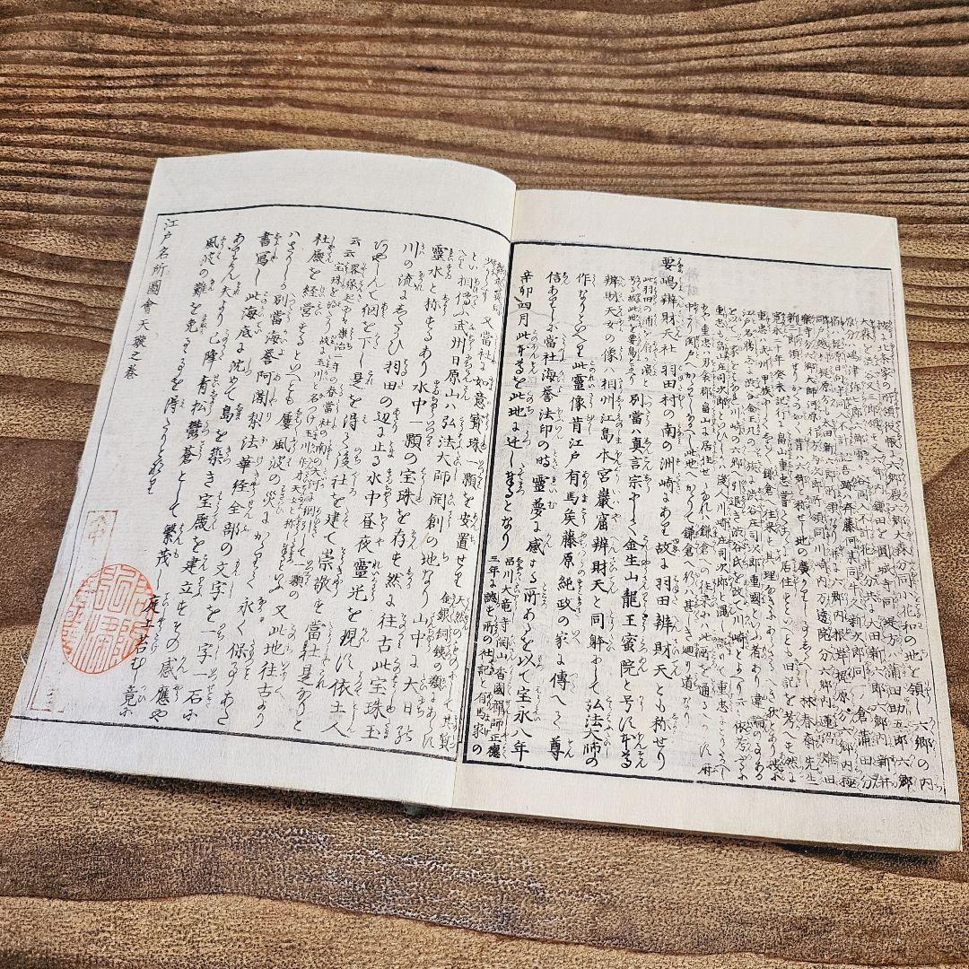 yy9180 古い和本 江戸名所図絵 巻2 天璇之部 風俗 地誌 浮世絵 古文書