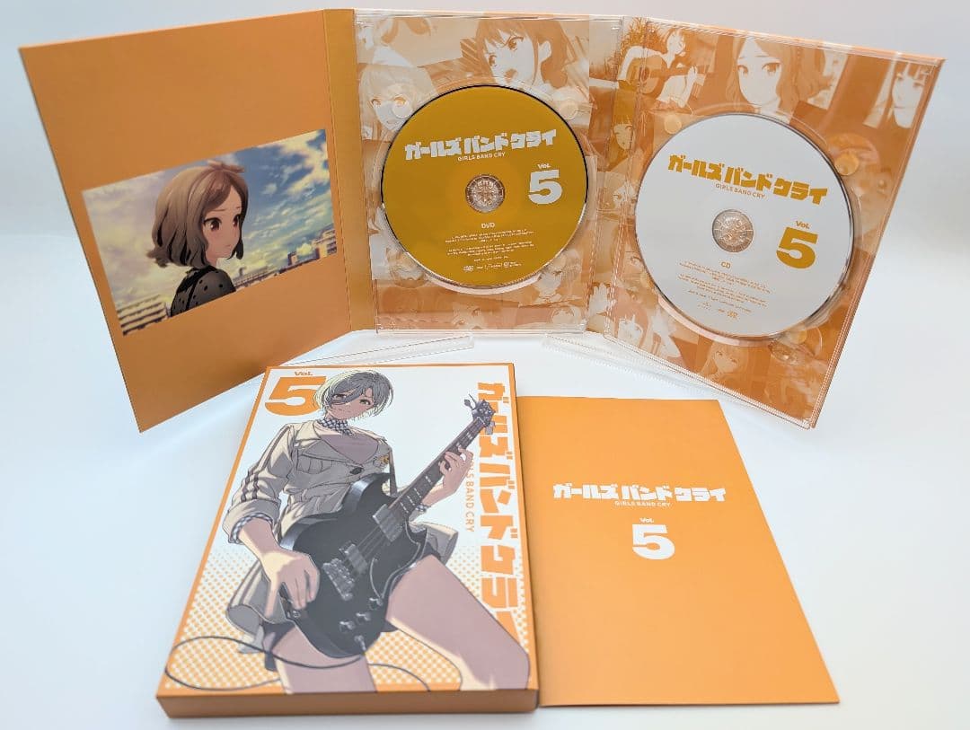 ガールズバンドクライ DVD 1〜7巻全巻セット 仁菜ぬいぐるみ付 豪華限定版①
