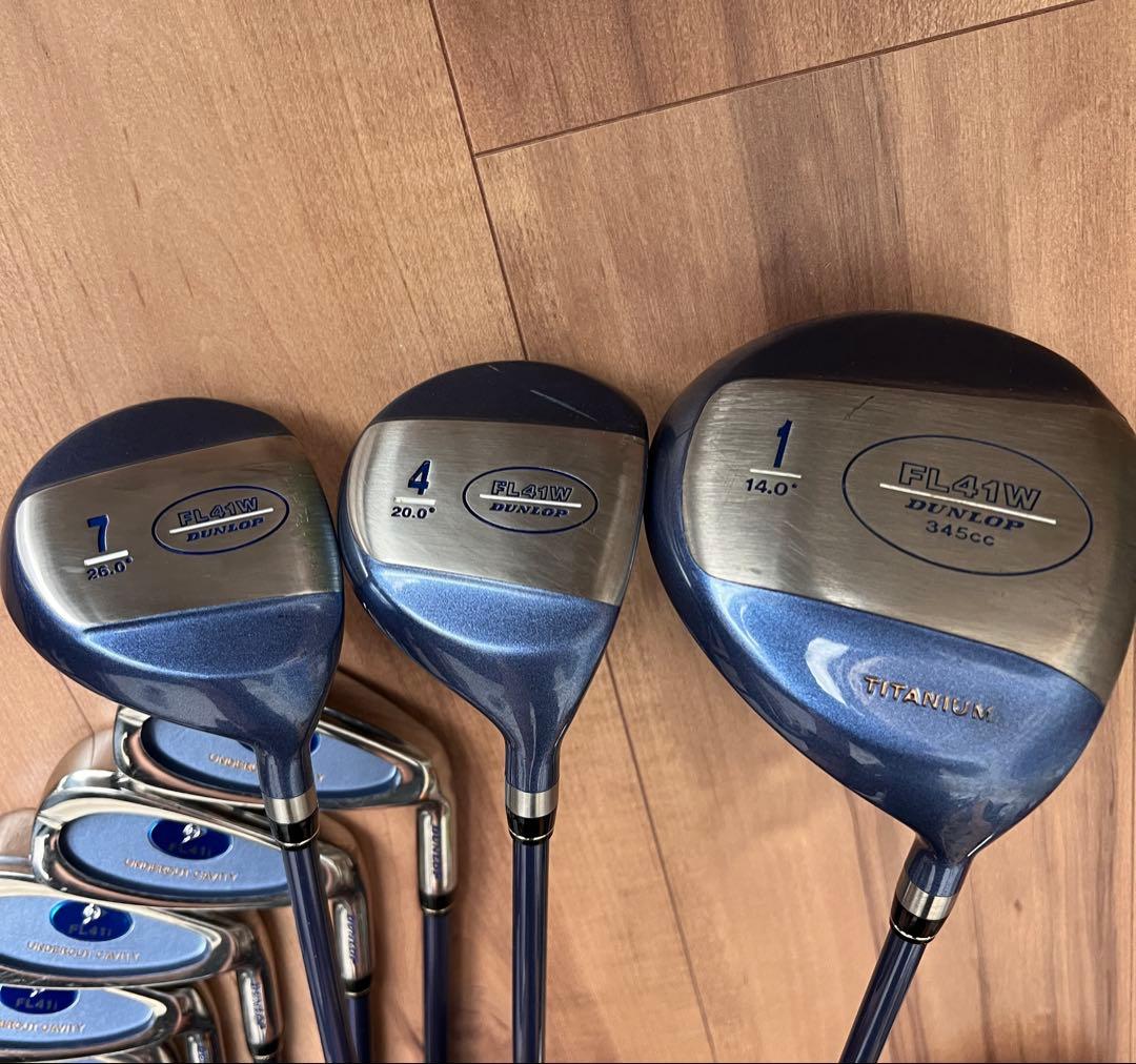 【レディース】ダンロップ FL41 ゴルフクラブ セット11本