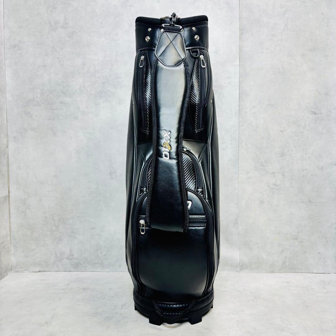 【美品】ゼクシオ キャディバッグ 9.5型 4分割 超軽量2.4kg ブラック