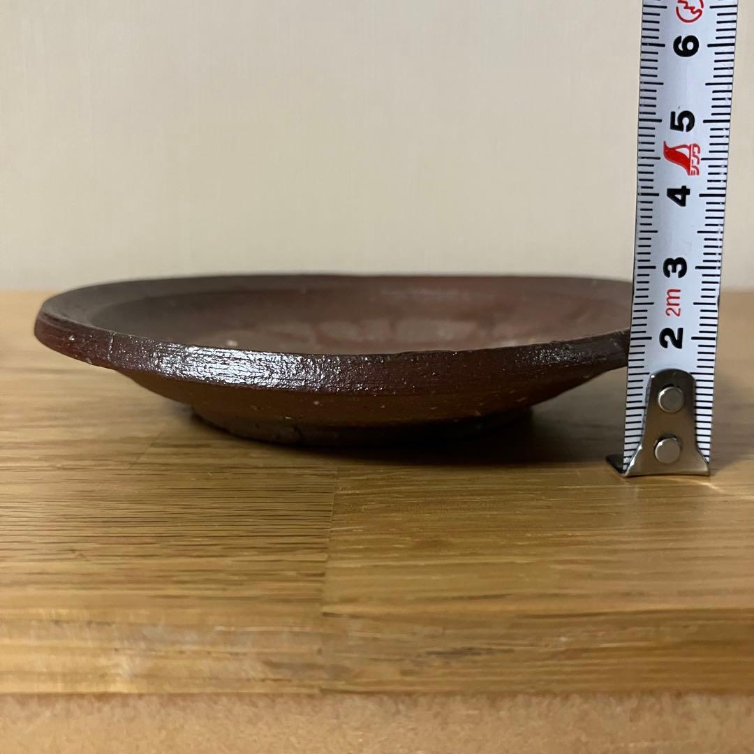 備前焼　銘々皿　小皿　5枚セット　竹内靖之造