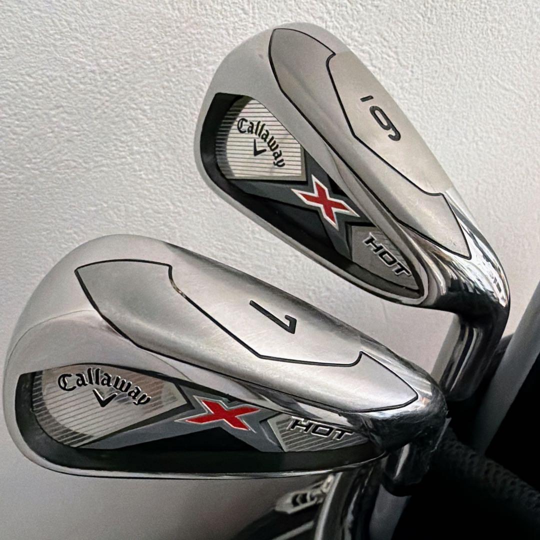 使用数回の超美品　最新モデル　メンズ　キャロウェイ　XHOT ゴルフクラブセット