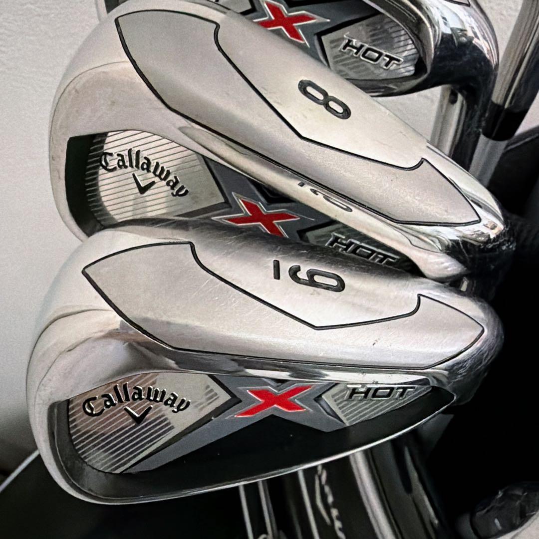使用数回の超美品　最新モデル　メンズ　キャロウェイ　XHOT ゴルフクラブセット