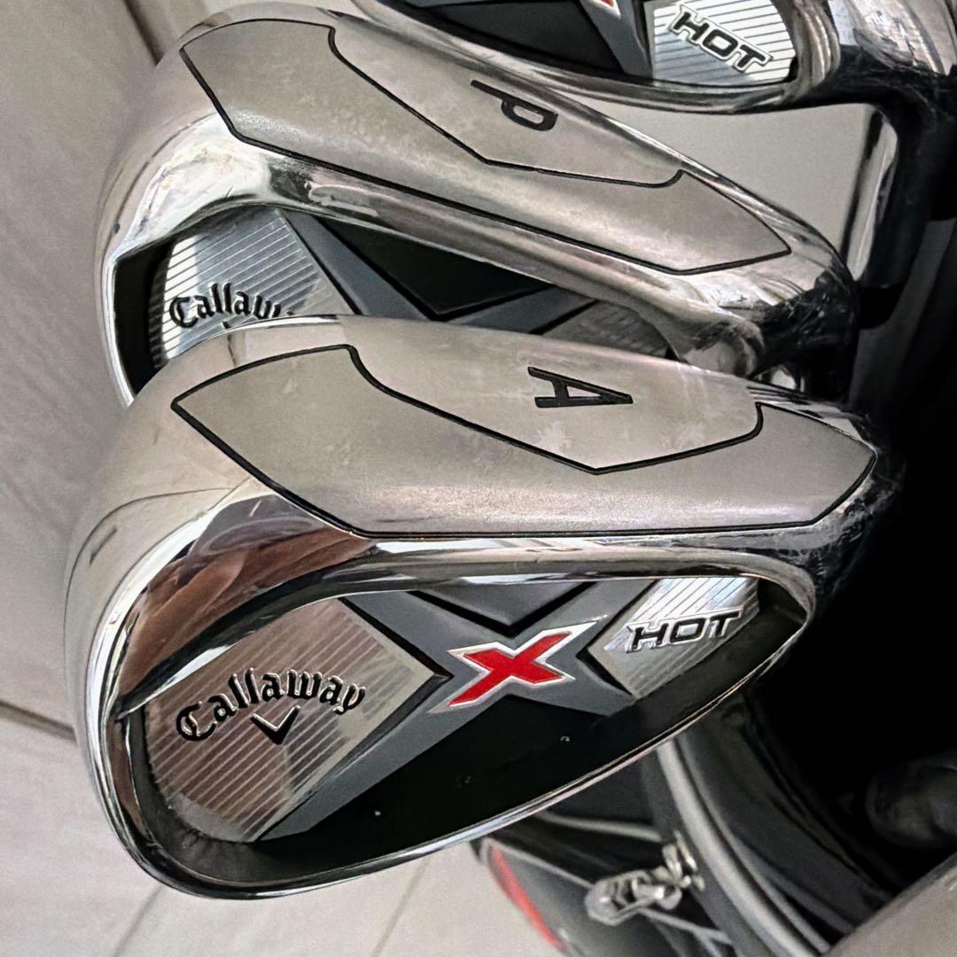 使用数回の超美品　最新モデル　メンズ　キャロウェイ　XHOT ゴルフクラブセット