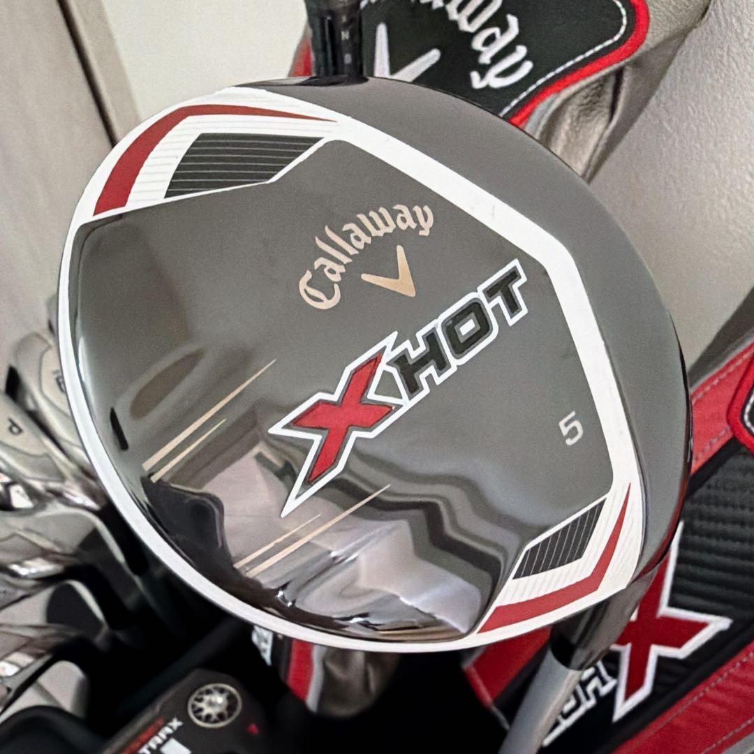 使用数回の超美品　最新モデル　メンズ　キャロウェイ　XHOT ゴルフクラブセット