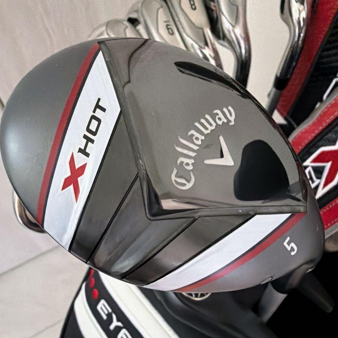 使用数回の超美品　最新モデル　メンズ　キャロウェイ　XHOT ゴルフクラブセット