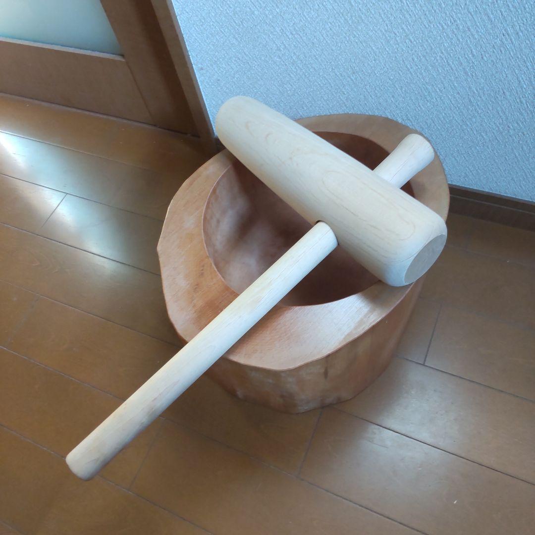 ミニうす　臼と杵　美品