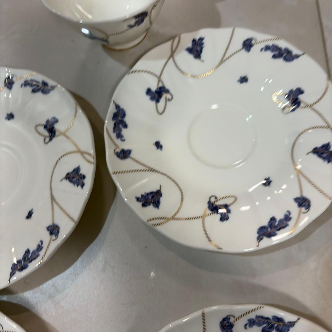 ノリタケ　のりたけ　カップ&ソーサー4客セット　大皿