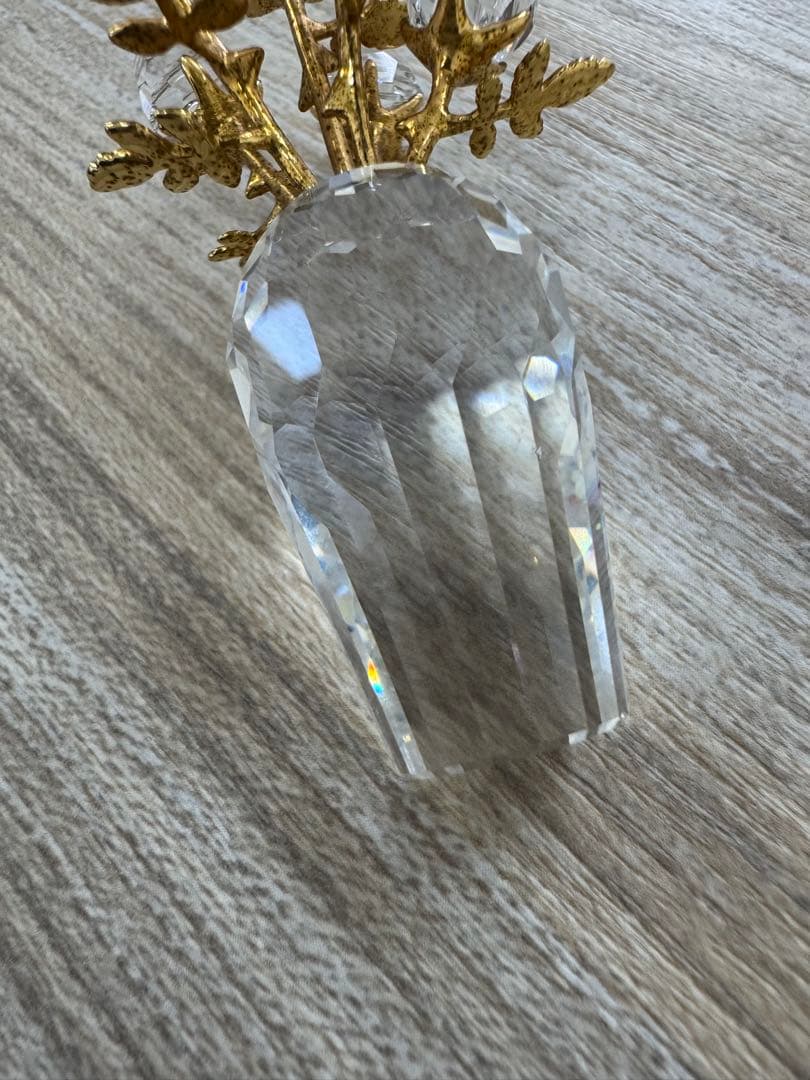 お*ン様 Swarovski クリスタル置物セット