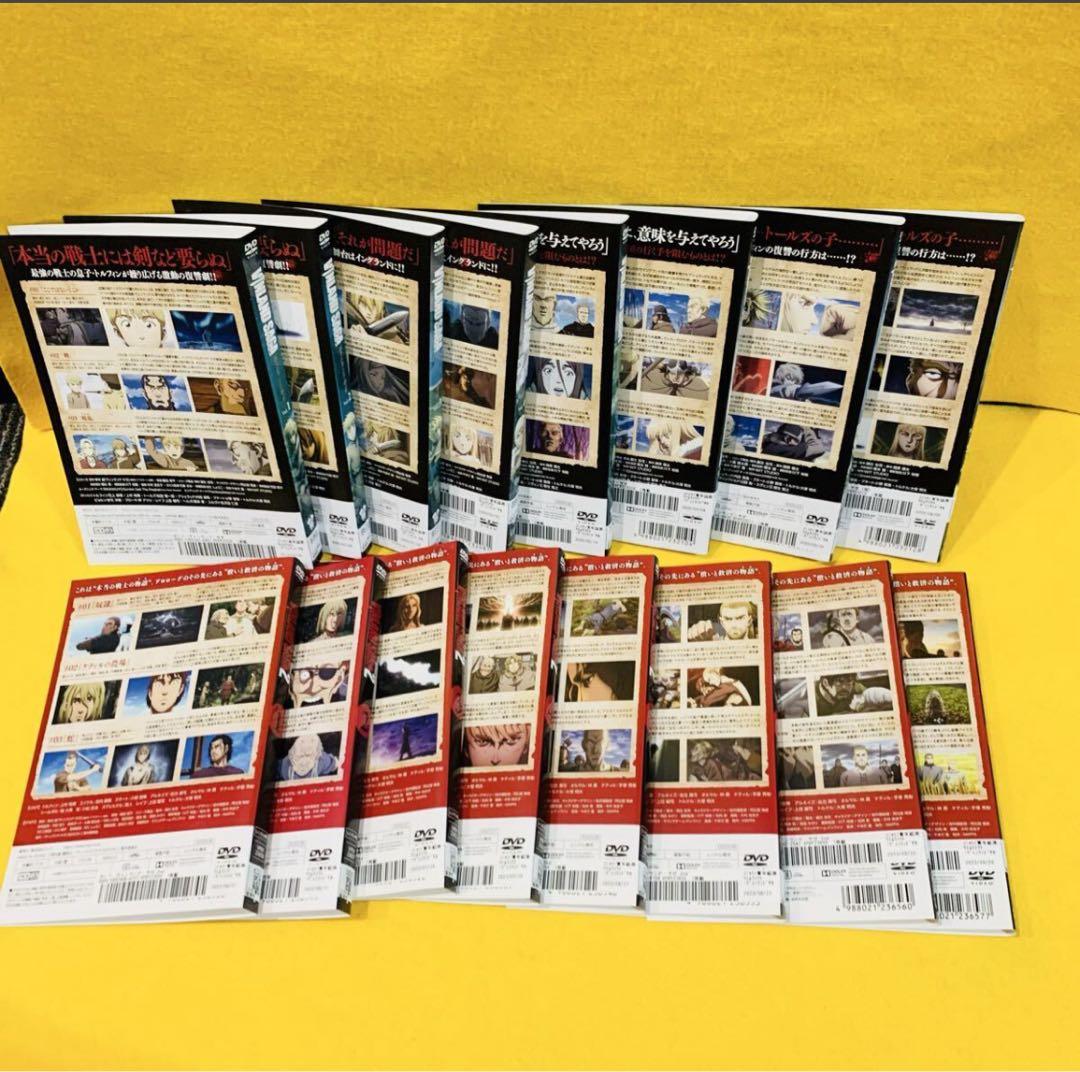 VINLAND SAGA ヴィンランド・サガ 1期＋2期 DVD 全16巻 全巻