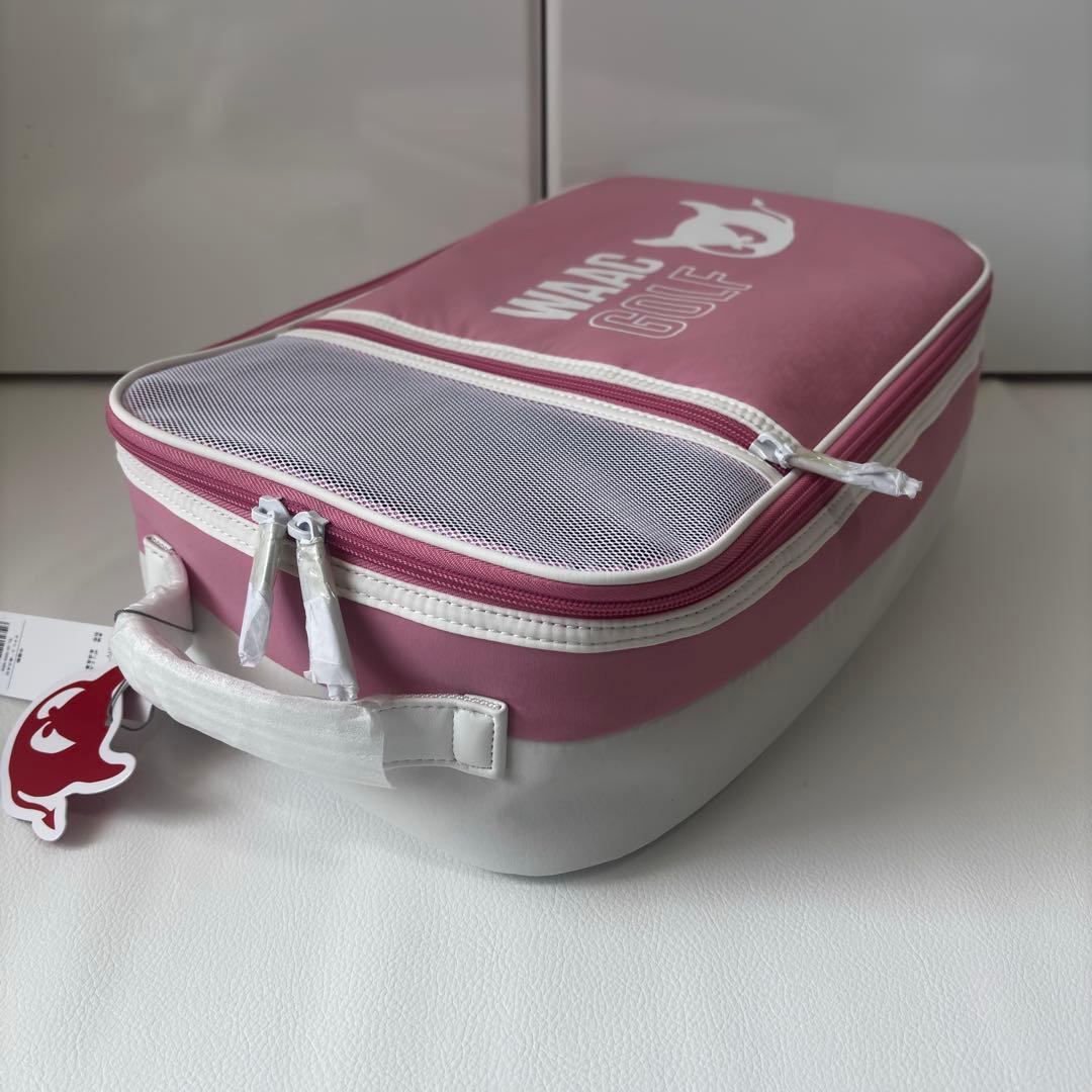 【新品】WAAC レディース　ボストンバッグ　シューズバック　ピンク　2点