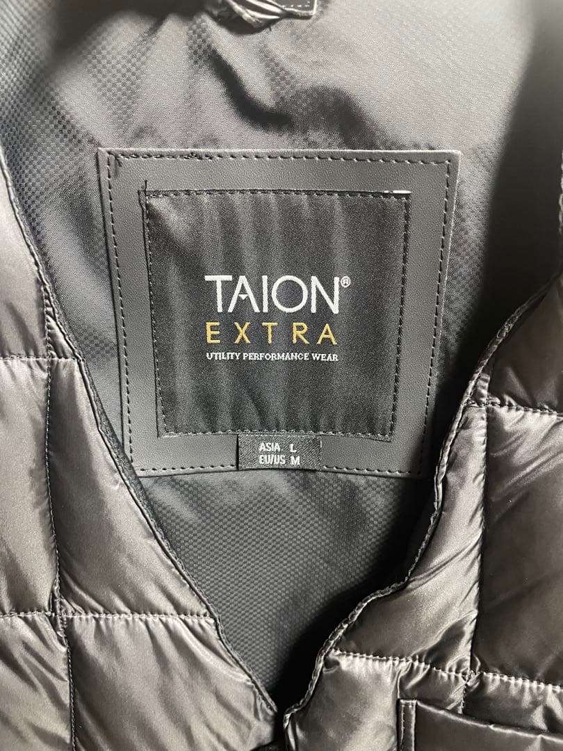 TAION EXTRA タイオンエクストラ ダウンベスト