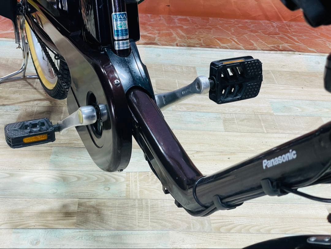 人気モデル！ギュット⭐️12AHパナソニック子供乗せ電動アシスト自転車Y3595